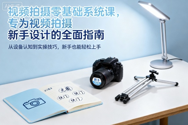 670195e3bcaab49.jpg 视频拍摄零基础系统课,专为视频拍摄新手设计的全面指南