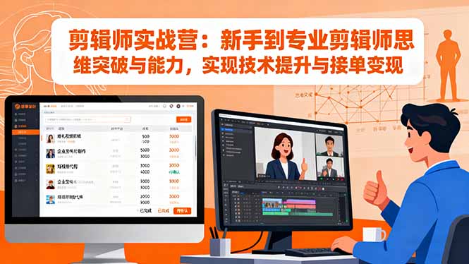 e7f497d6aacc3a7.jpg (16347期)剪辑师实战营:新手到专业剪辑师思维突破与能力,实现技术提升与接单变现