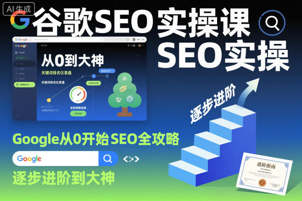 9693c43388a600b.jpg 谷歌SEO实操课,Google从0开始SEO全攻略,逐步进阶到大神
