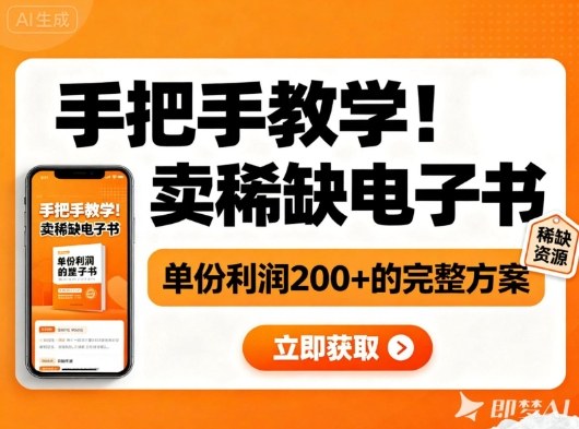 dbe87aa409198c3.jpg 手把手教学!在小红书卖稀缺电子书,单份利润2张+的完整方案