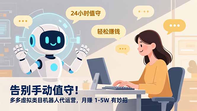 3e85c310d89db50.jpg (16921期)告别手动值守!多多虚拟类目机器人代运营,月赚 1-5W 有妙招