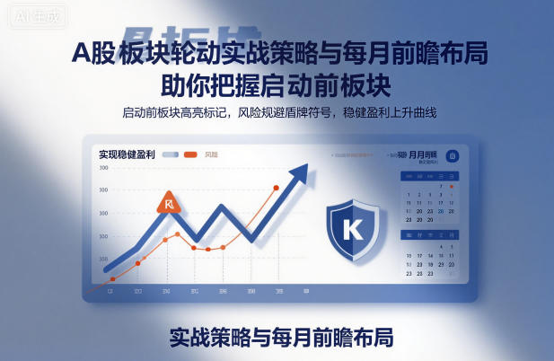 778702b11f794b9.jpg A股板块轮动实战策略与每月前瞻布局,助你把握启动前板块,规避风险,实现稳健盈利