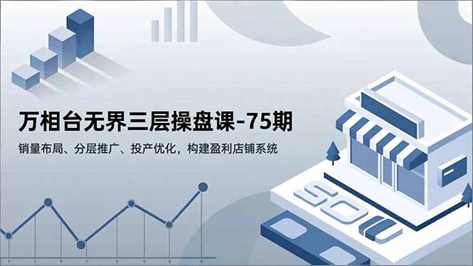 7fa49afa3404b7d.jpg (16769期)万相台无界三层操盘课-75期,销量布局、分层推广、投产优化,构建盈利店铺系统