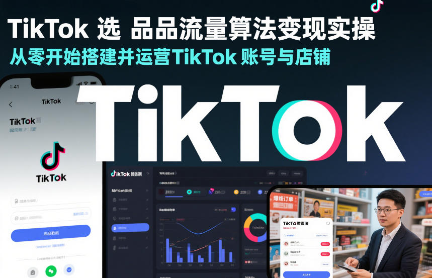 08d90ba0ac0bd06.jpg TikTok选品流量算法变现实操,从零开始搭建并运营TikTok账号与店铺
