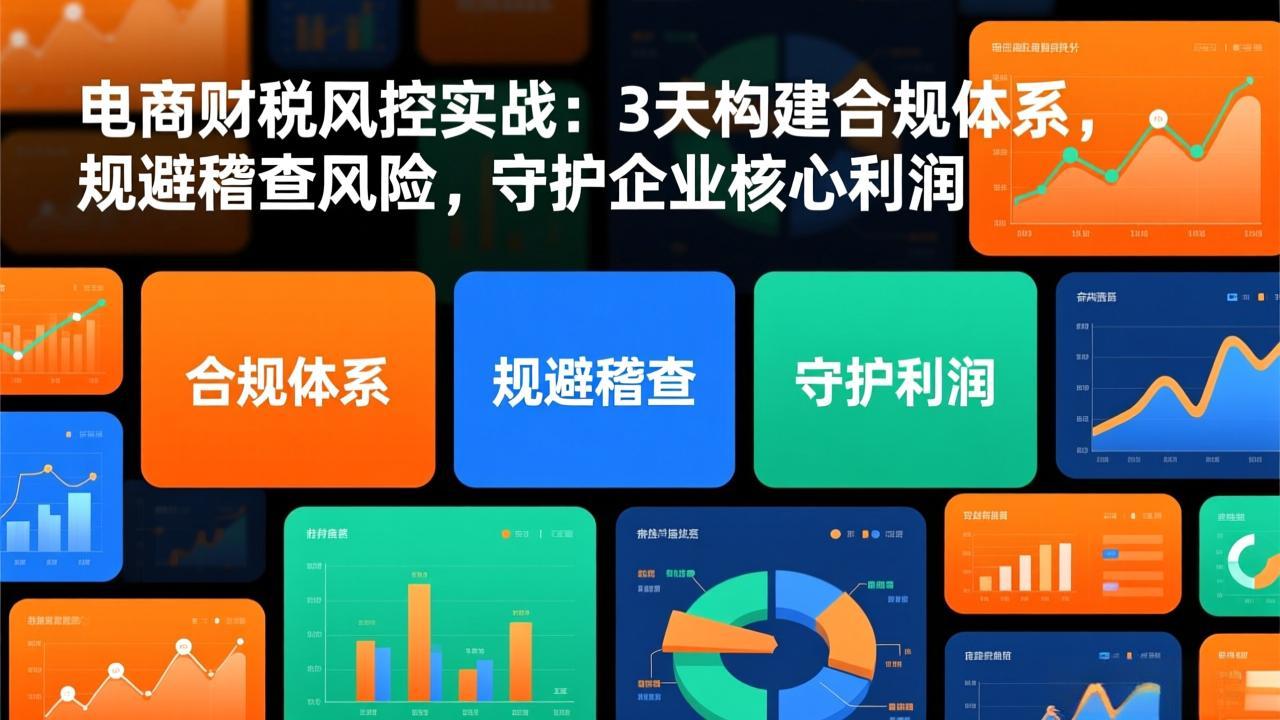 4ab20a771ce2251.jpeg (17197期)电商财税风控实战:3天构建合规体系,规避稽查风险,守护企业核心利润