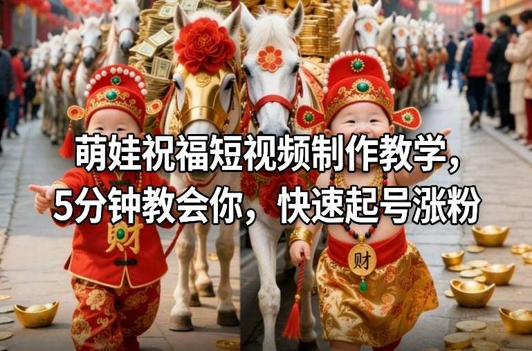 a67288f034a2e24.jpg 萌娃祝福短视频制作教学,5分钟教会你,快速起号涨粉