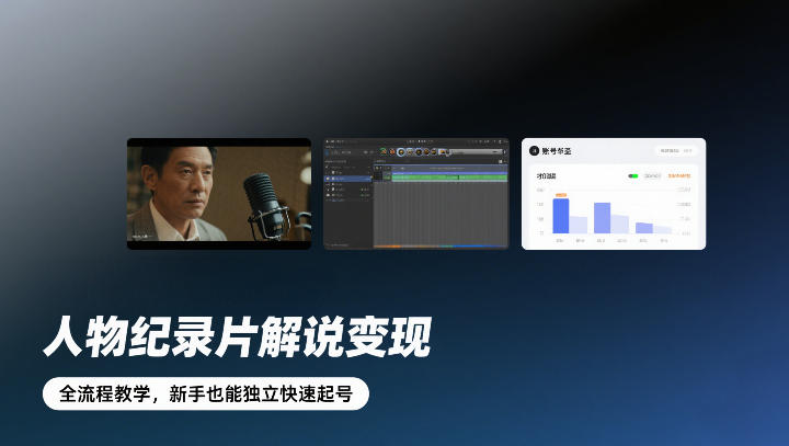 c9ee46e7faa6d89.jpg 人物纪录片解说变现,全流程教学,新手也能独立快速起号