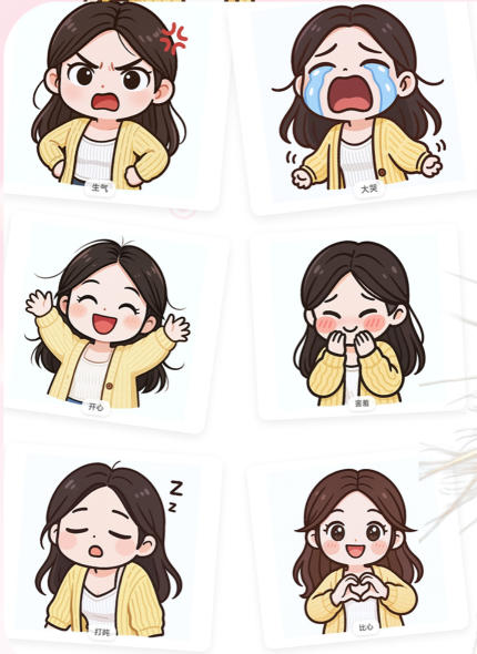 10109bf1fe55734.jpg 一张照片秒变多种表情包,三步就能拥有专属表情包库,零门槛玩转社交新玩法【文档】