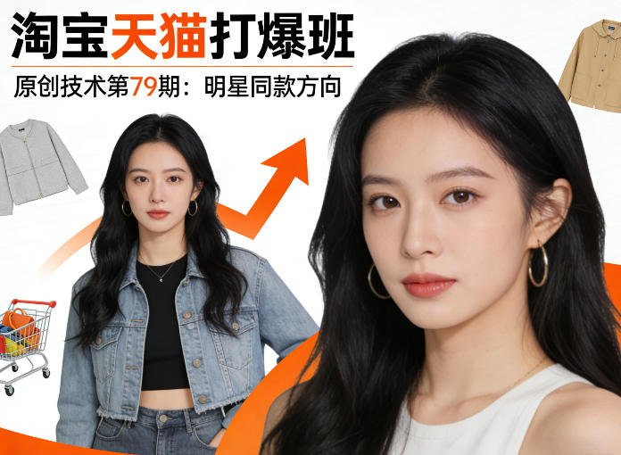 219c1185e479f85.jpg 《淘宝天猫打爆班》原创技术第79期:明星同款方向