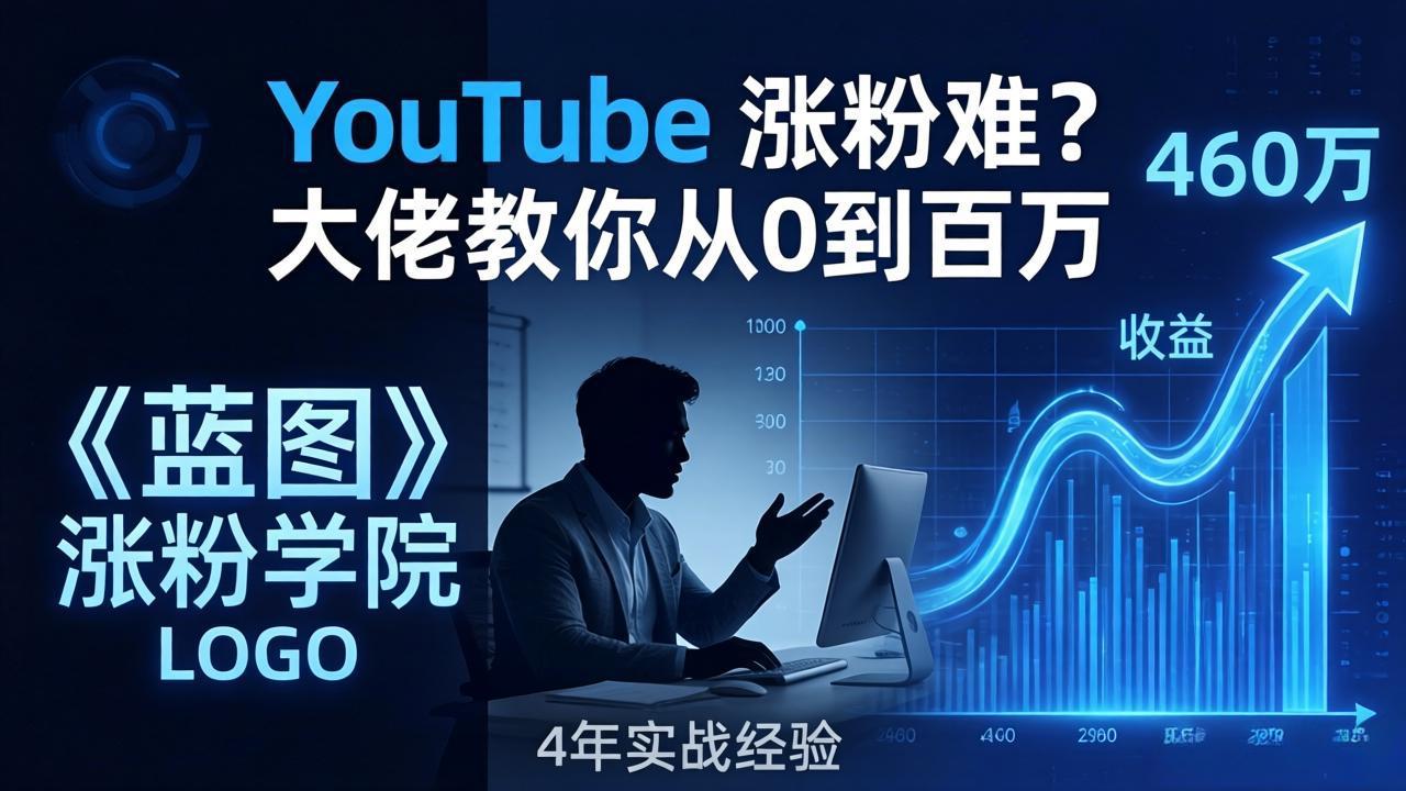 81e0a1c2553733e.jpeg (17836期)YouTube 涨粉难?《蓝图涨粉学院》:4 年赚 460 万的大佬教策略,从0到百万有路径!