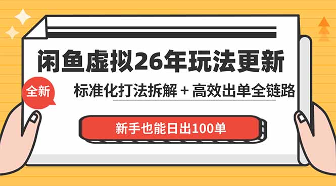 49bfb86c6a56aa1.jpg (18296期)闲鱼虚拟从0到1系统化运营课程:标准化打法拆解 + 高效出单全链路教学,新手也能日出100单