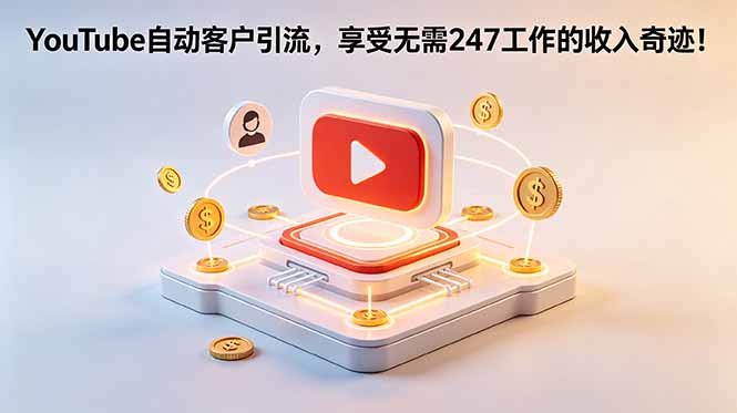5f5fc5c412530a6.jpg (18658期)YouTube 自动客户引流,享受无需 247 工作的收入奇迹!【原创双语字幕】