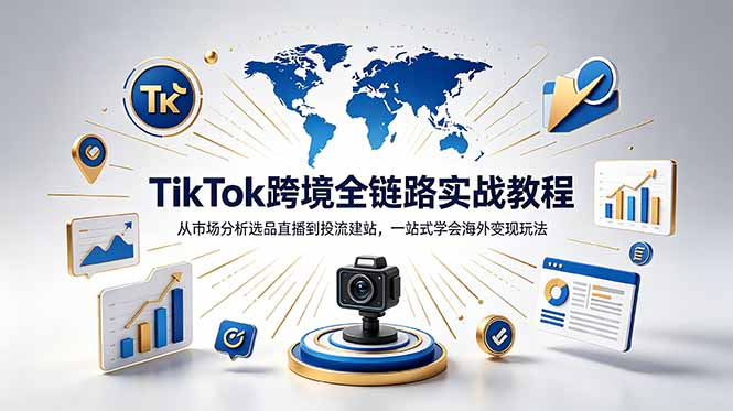 150ccc48290b561.jpg (18805期)TikTok+独立站跨境基础全套教程,拆解平台盈利逻辑,新手从零跑通变现全流程