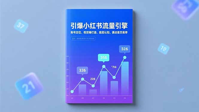 （16744期）引爆小红书流量引擎，账号定位、视觉锤打造、底层认知，撬动首页推荐