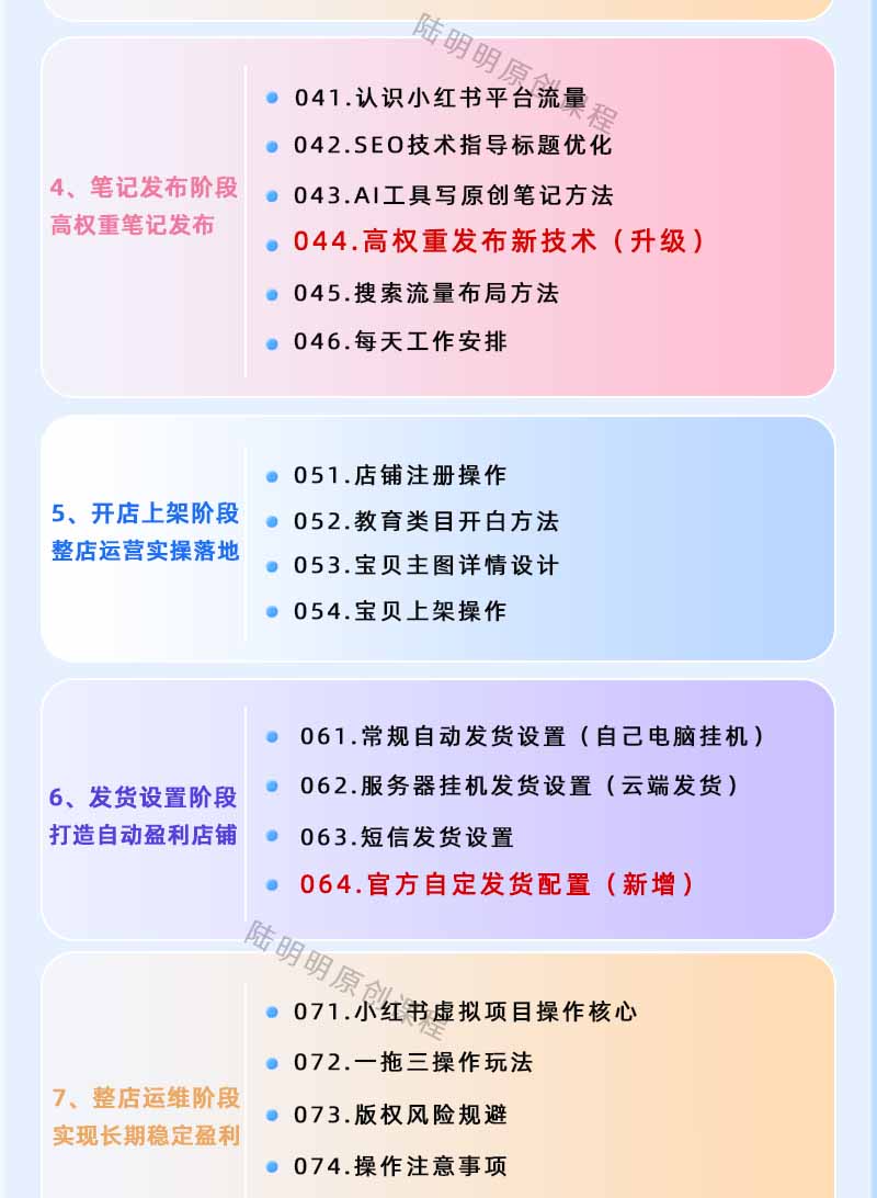 （18764期）小红书虚拟项目特训班9.0，全面拥抱AI，批量产出原创PPT货源，单品/单店纯利润几万到几十W